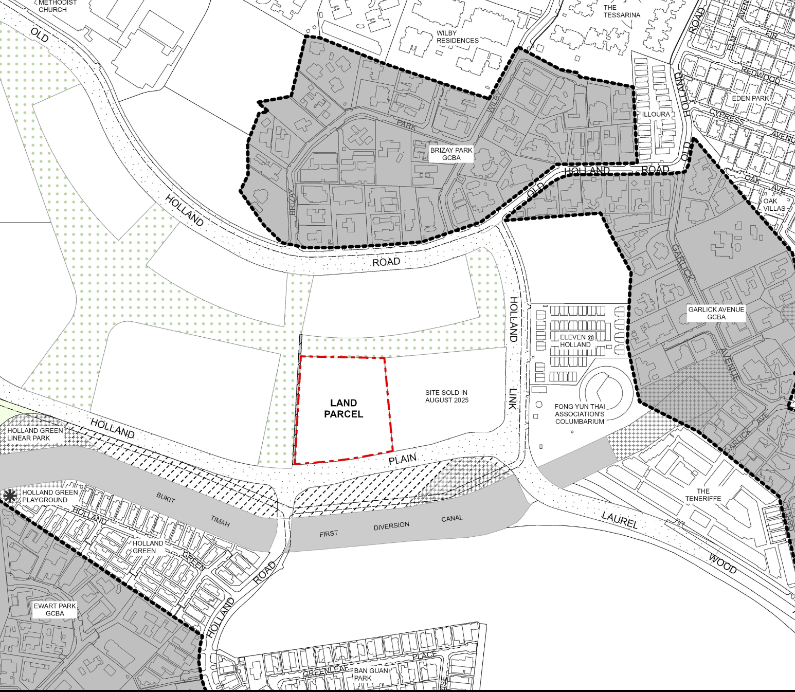 holland plain gls location map district 10 singapore Holland Plain GLS site location map District 10 Singapore near King Albert Park MRT
