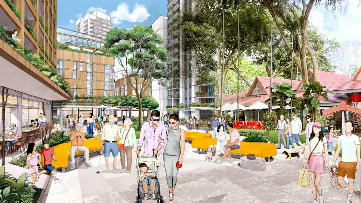 newton urban village ura master plan 2025 singapore Bukit Timah Road GLS new launch condo Newton MRT District 9 Singapore